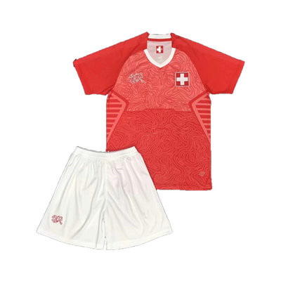 Camiseta Suiza Ninos Primera Equipacion Copa Mundial 2018