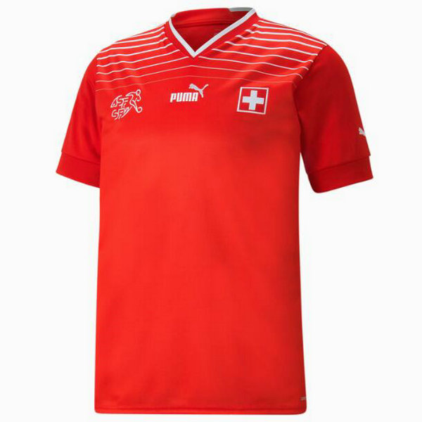 Camiseta Suiza Primera Equipacion Copa Mundial 2022