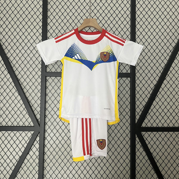 Camiseta Venezuela Ninos Segunda Equipacion Copa America 2024