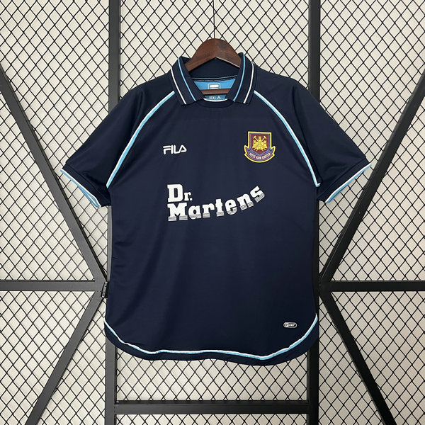 Camiseta West Ham retro Tercera 1999-2001
