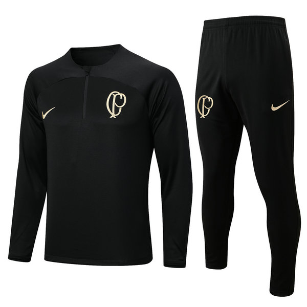 Camiseta entrenamiento Corinthians ML negro 2023-2024