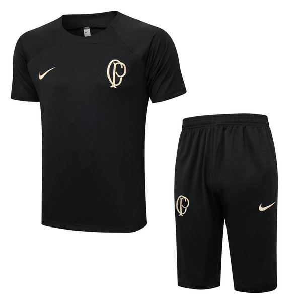 Camiseta entrenamiento Corinthians negro 2023-2024