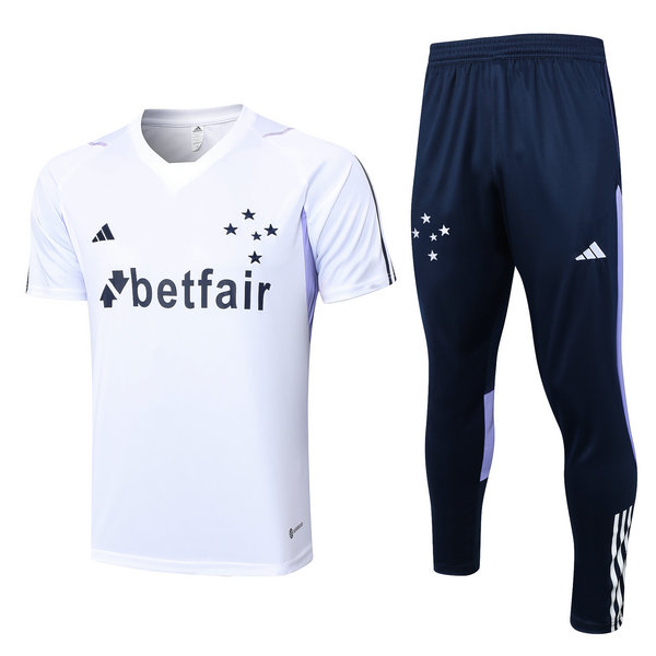 Camiseta entrenamiento Cruzeiro Blanco-01 2023-2024