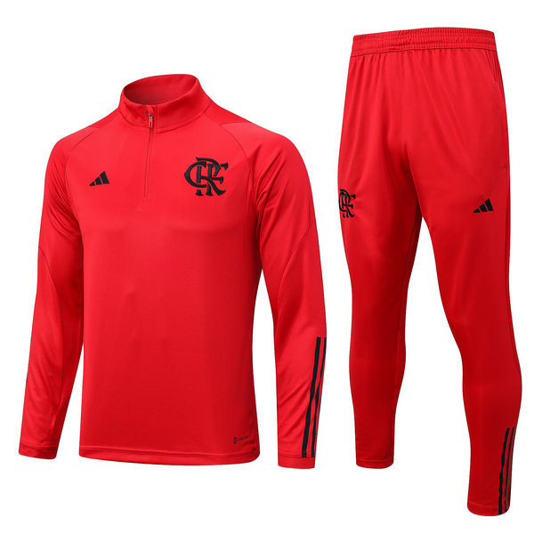 Camiseta entrenamiento Flamengo ML rojo 2023-2024