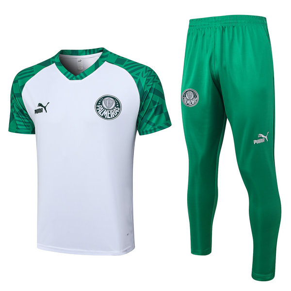 Camiseta entrenamiento Palmeiras Blanco-01 2023-2024