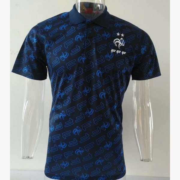 Camiseta polo Francia Azul oscuro 2019-2020
