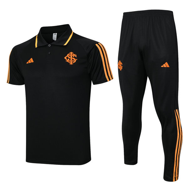 Camiseta polo SC Internacional negro 2023-2024