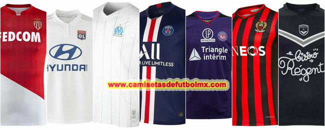 camisetas ligue 1 2019