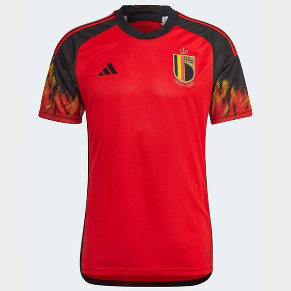Tailandia Camiseta Belgica Primera Equipacion Copa Mundial 2022