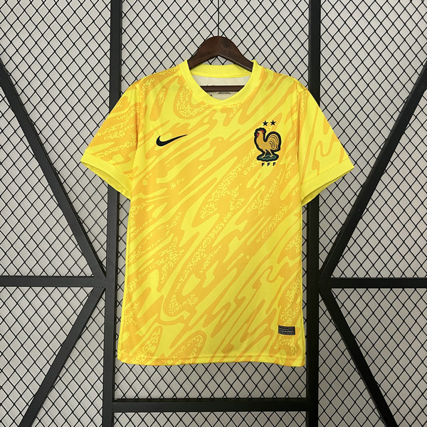 Tailandia Camiseta Francia Portero Equipacion Euro 2024