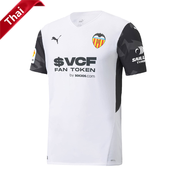 Tailandia Camiseta Valencia Primera Equipacion 2021-2022