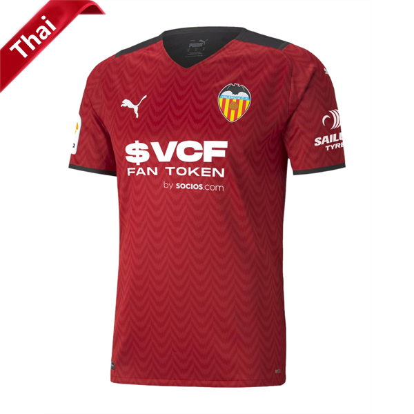 Tailandia Camiseta Valencia Segunda Equipacion 2021-2022
