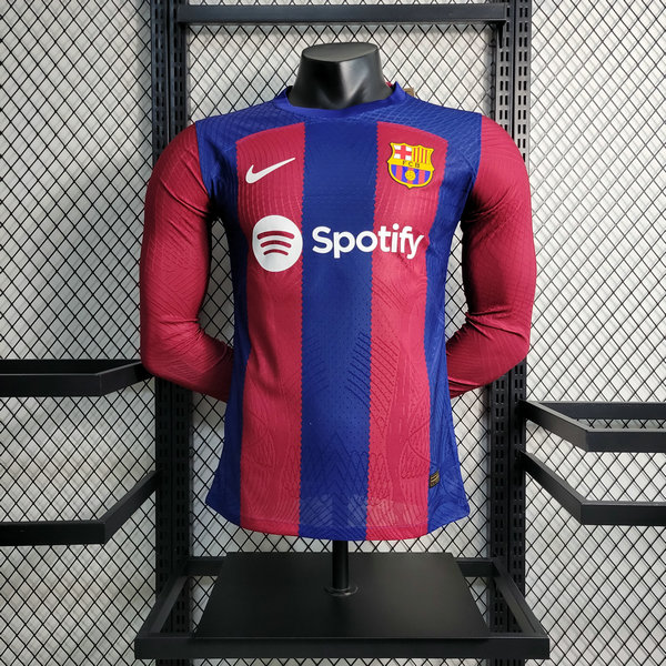 Version del jugador Camiseta Barcelona ML Primera 2023-2024