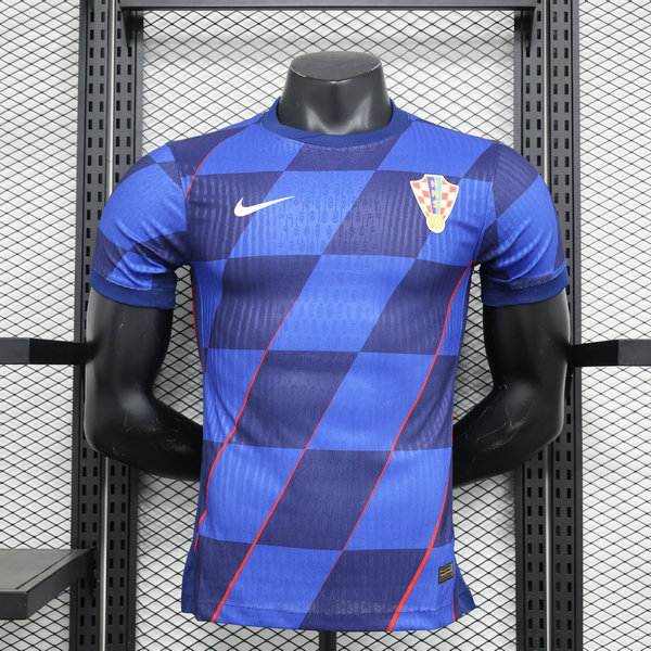 Version del jugador Camiseta Croacia Segunda Euro 2024