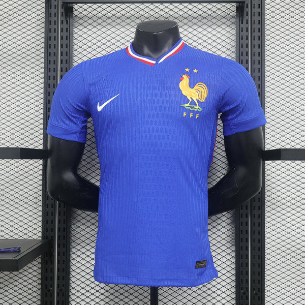 Version del jugador Camiseta Francia Primera Euro 2024