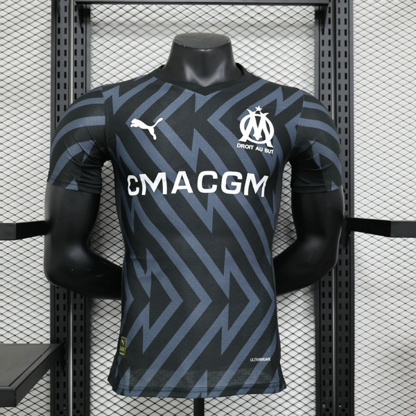 Version del jugador Camiseta Marsella negro 2023-2024