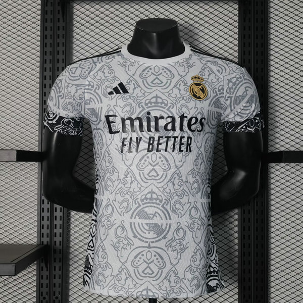 Version del jugador Camiseta Real Madrid Blanco 2024-2025