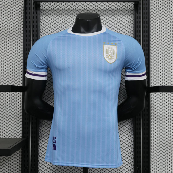 Version del jugador Camiseta Uruguay Primera 2025